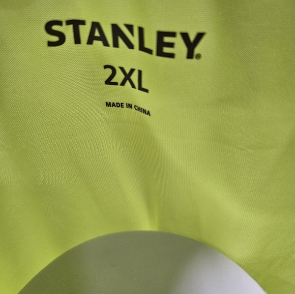 Stanley hi-vis moisture wick tee men's large - Picture 7 of 7